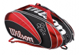 Wilson Federer 15PK Bag RDBK